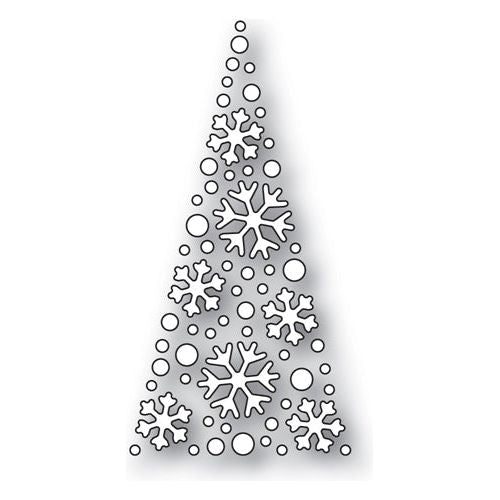 Simon Says Stamp! Simon Says Stamp SNOWFLAKE TREE Wafer Dies s529