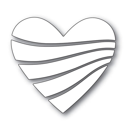 Stamp heart outline, heart stamp