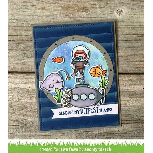 Simon Says Stamp! Lawn Fawn PORTHOLE FRAMES Die Cuts LF1715