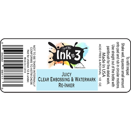Embossing/Watermark Ink Pad REFILL