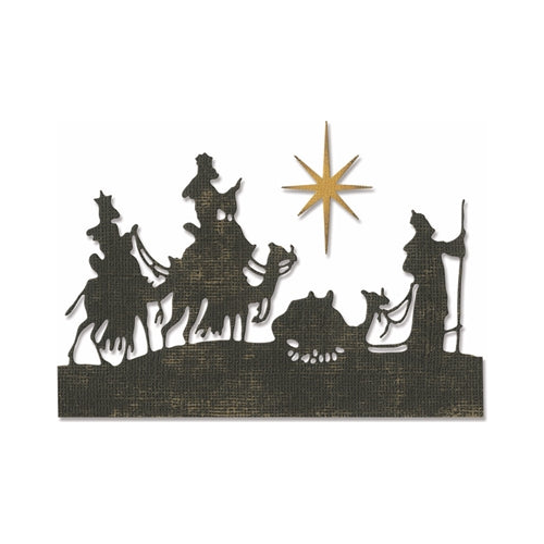 Simon Says Stamp! Tim Holtz Sizzix WISE MEN Thinlits Die 663127