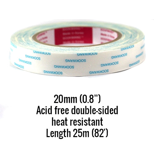 Scor Tape Double Sided Adhesive 1/2 Roll