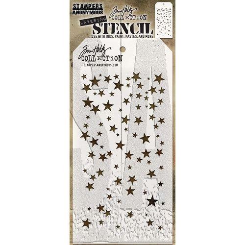 Tim Holtz Falling Stars Layering Stencil