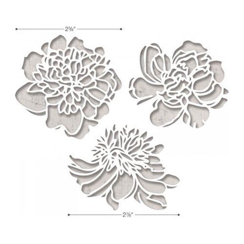 Simon Says Stamp! Tim Holtz Sizzix CUTOUT BLOSSOMS Thinlits Die 664161