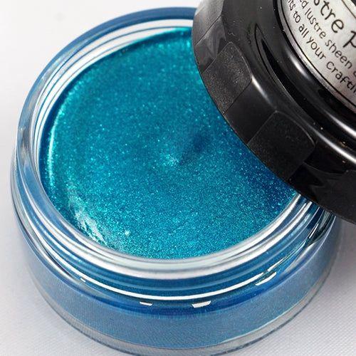 Simon Says Stamp! Cosmic Shimmer TANTALISING TEAL Lustre Polish With Applicator csluteal