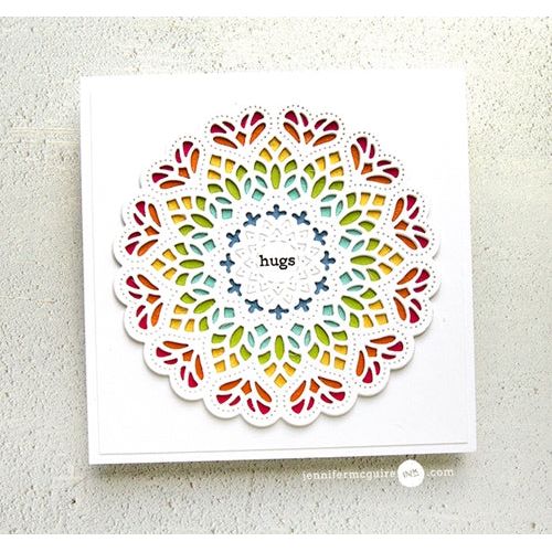 Simon Says Stamp! La-La Land Crafts MANDALA DOILY Die 8455 | color-code:ALT4