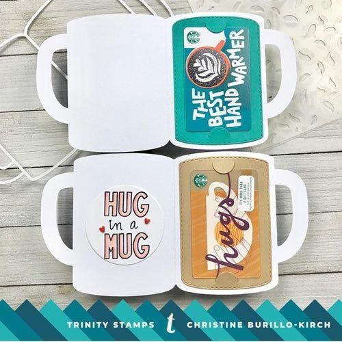 Simon Says Stamp! Trinity Stamps COFFEE MUG CARD Die Set tmd-002