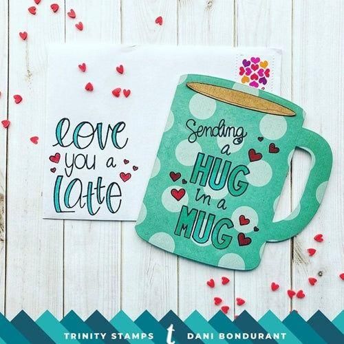 Simon Says Stamp! Trinity Stamps COFFEE MUG CARD Die Set tmd-002