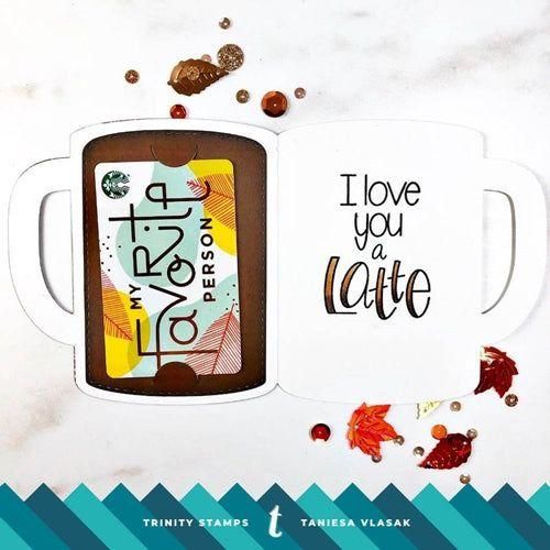 Simon Says Stamp! Trinity Stamps COFFEE MUG CARD Die Set tmd-002