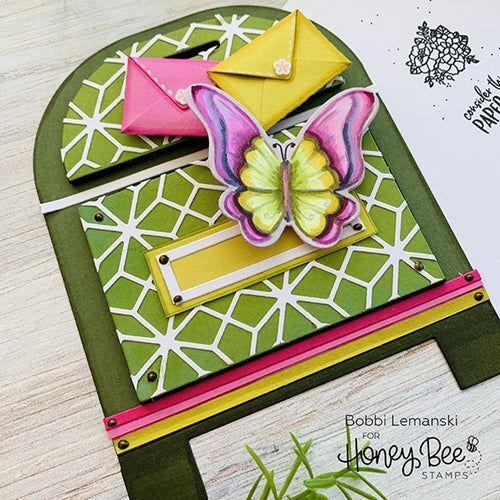 Simon Says Stamp! Honey Bee WINTER PRISM COVER PLATE TOP Die hbds-wpt | color-code:ALT07