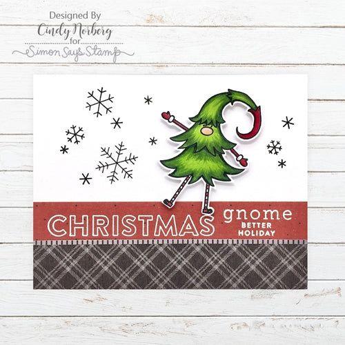 Simon Says Stamp! Simon Says Stamp GNOME FOR THE HOLIDAYS Wafer Dies sssd112100c