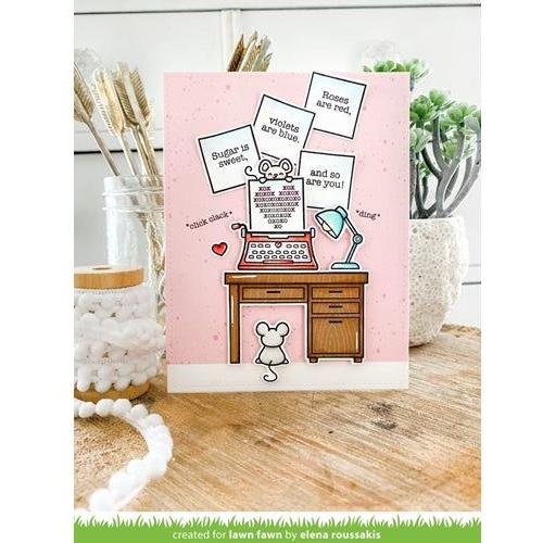 Simon Says Stamp! Lawn Fawn YOU'RE JUST MY TYPE Clear Stamps LF2165 | color-code:ALT2