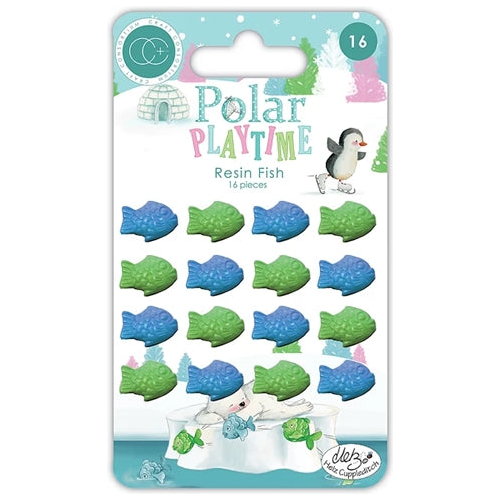 Simon Says Stamp! Craft Consortium POLAR PLAYTIME RESIN FISH CCRESS001