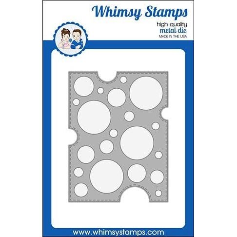 Simon Says Stamp! Whimsy Stamps SWISS DOTS A2 Die WSD438