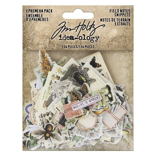 Tim Holtz Cling Rubber Stamps - Field Notes