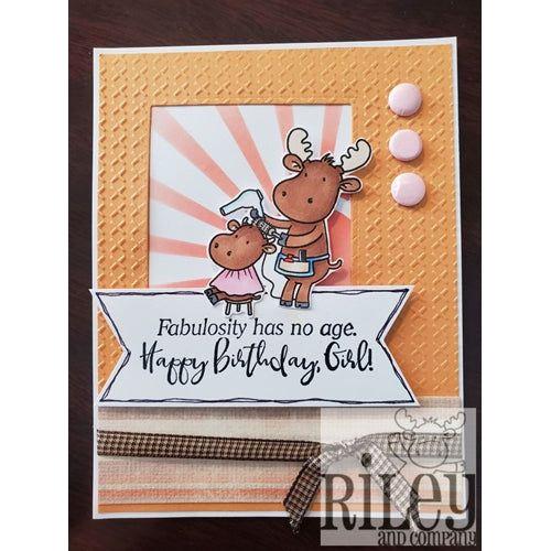 Simon Says Stamp! Riley And Company Funny Bones FABULOSITY Cling Rubber Stamp RWD 778