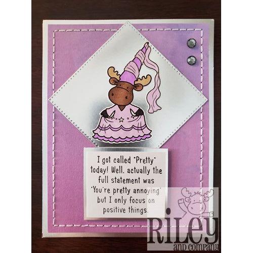 Simon Says Stamp! Riley And Company Funny Bones PRETTY ANNOYING Cling Rubber Stamp RWD 782