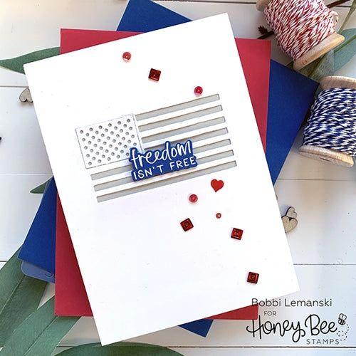 Simon Says Stamp! Honey Bee UNITED WE STAND Dies hbds264