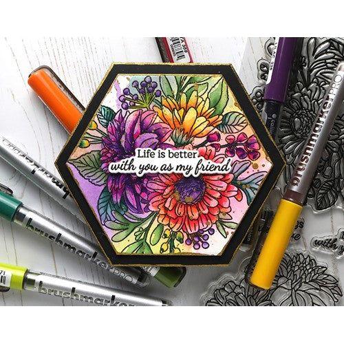 Simon Says Stamp! Waffle Flower NESTING HEXAGONS Dies 420034 | color-code:ALT2