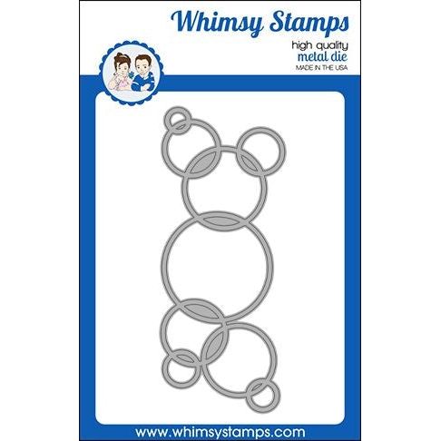 Simon Says Stamp! Whimsy Stamps SLIMLINE CONNECTED BUBBLES Die WSD475