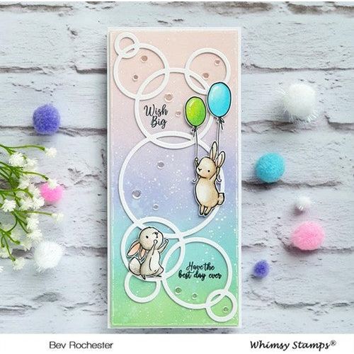 Simon Says Stamp! Whimsy Stamps SLIMLINE CONNECTED BUBBLES Die WSD475