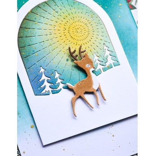 Simon Says Stamp! Memory Box SNOWGLOBE BACKER Craft Dies 94491