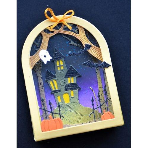 Simon Says Stamp! Memory Box SNOWGLOBE BACKER Craft Dies 94491