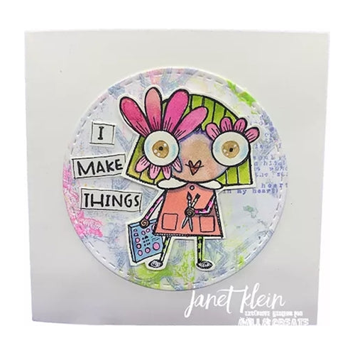 Simon Says Stamp! AALL & Create THE CRAFTER A7 Clear Stamp Set aal00378