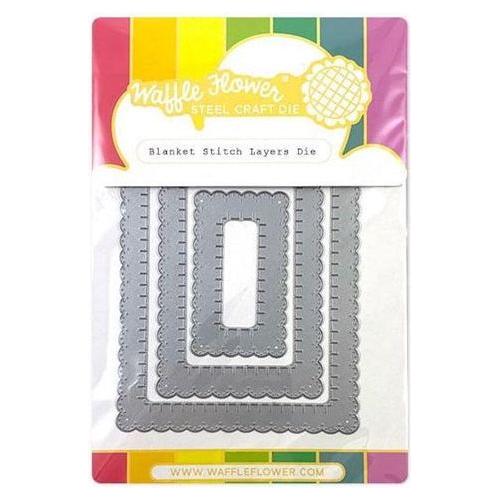 Simon Says Stamp! Waffle Flower BLANKET STITCH LAYERS Dies 310391