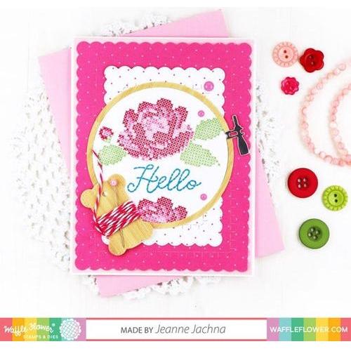 Simon Says Stamp! Waffle Flower BLANKET STITCH LAYERS Dies 310391