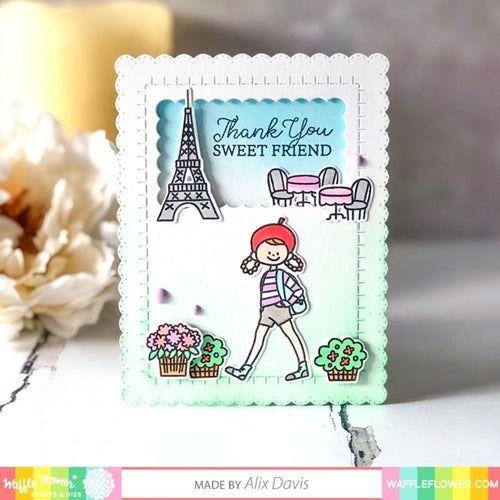 Simon Says Stamp! Waffle Flower BLANKET STITCH LAYERS Dies 310391