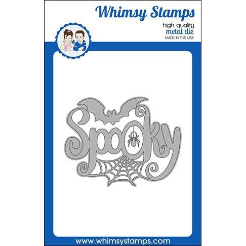 Simon Says Stamp! Whimsy Stamps SPOOKY LARGE WORD Die WSD480