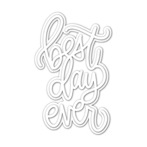 Simon Says Stamp! Simon Says Stamp BEST DAY EVER Wafer Dies sssd112151