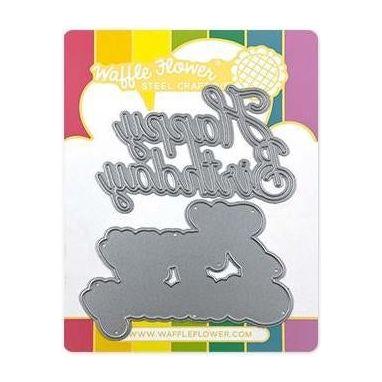 Simon Says Stamp! Waffle Flower HAPPY BIRTHDAY WORD Dies 420400