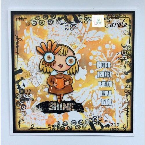 Simon Says Stamp! AALL & Create COFFEE TIME A7 Clear Stamp Set aal00417