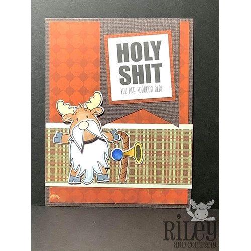 Simon Says Stamp! Riley And Company Funny Bones YOU ARE SOOOOOO OLD Cling Rubber Stamp RWD 859