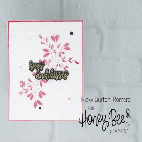 Simon Says Stamp! Honey Bee LOVELY LAYERS HEART VINE Dies hbdsllhv