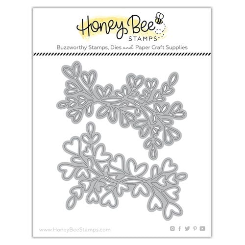 Simon Says Stamp! Honey Bee LOVELY LAYERS HEART VINE Dies hbdsllhv