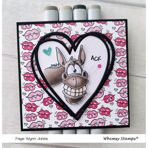 Simon Says Stamp! Whimsy Stamps CONNECTED HEARTS FRAME Die WSD516