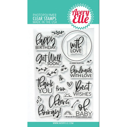 Avery Elle - Clear Stamps - Big Birthday