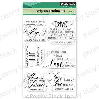 Simon Says Stamp! Penny Black Clear Stamps SCRIPTURE SENTIMENTS 30 797