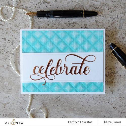 Simon Says Stamp! Altenew FANCY CELEBRATE Die ALT4883