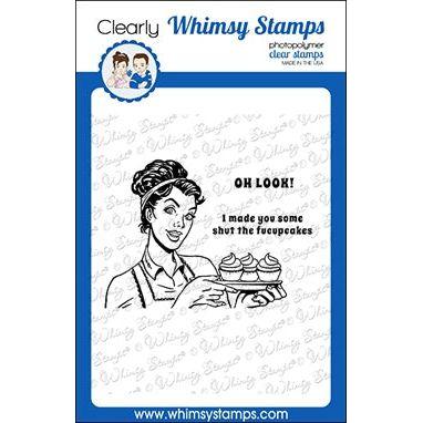 Simon Says Stamp! Whimsy Stamps MEME OH LOOK Clear Stamps CWSD366