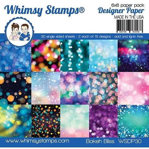 Simon Says Stamp! Whimsy Stamps BOKEH BLISS 6 x 6 Paper Pads WSDP30