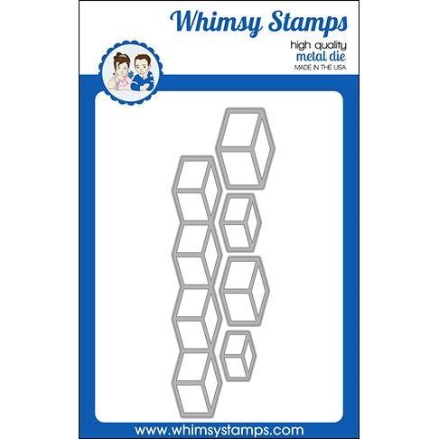 Simon Says Stamp! Whimsy Stamps CUBED Dies WSD521*