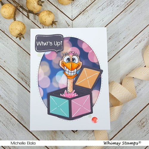 Simon Says Stamp! Whimsy Stamps CUBED Dies WSD521*