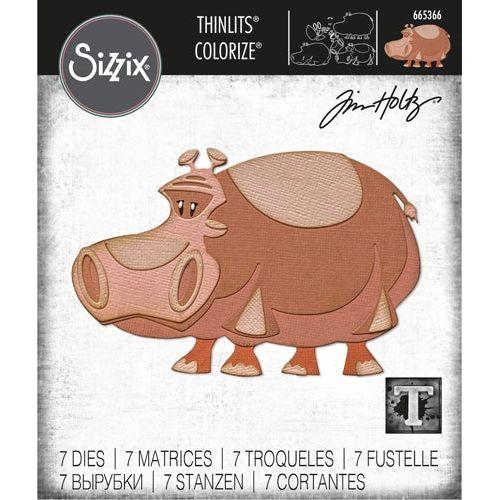 Simon Says Stamp! Tim Holtz Sizzix BERNICE Colorize Thinlits Dies 665366