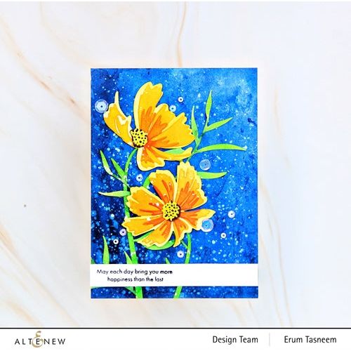 Simon Says Stamp! Altenew Craft A Flower COSMOS Dies ALT4821