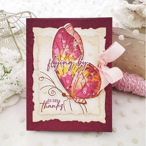 Simon Says Stamp! Papertrey Ink LOVE TO LAYER TORN EDGES Dies ITP271