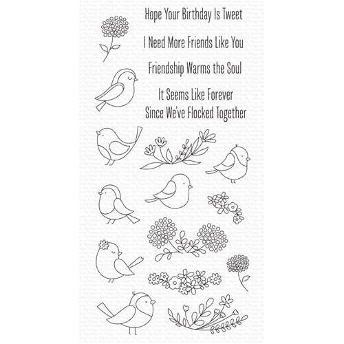 Simon Says Stamp! My Favorite Things SPRING SONGBIRD Clear Stamps cs561